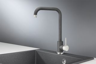 Смеситель для кухни Granula Standart ST-4033, ГРАФИТ